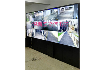 南宁五象新区商务街（商业办公地块）智能化系统 46寸3X4拼接案例
